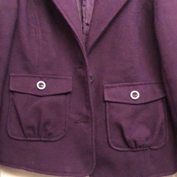 💜Purple Jacket Size Medium - Picture 4 of 9